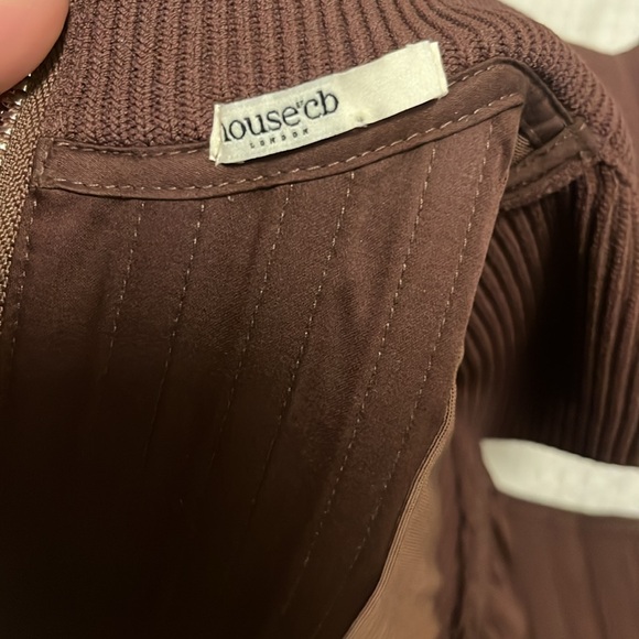 House of CB Georgina Cocoa Knitted Corset - Picture 9 of 11